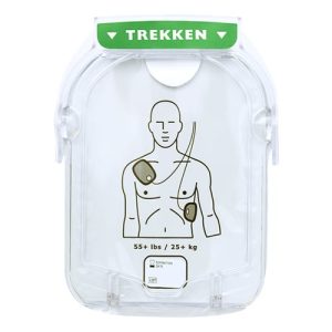 Originele Philips HS1 elektroden voor volwassenen. Direct aangesloten, eenvoudig te gebruiken en circa 2 jaar houdbaar. Geschikt voor alle HeartStart HS1 AED’s.